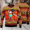 Funny Satan Claus Mermaid Ugly Christmas Sweater Blue Couples Funny Satan Claus Mermaid Ugly Christmas Sweater Blue Couples