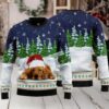 Dachshund Light Up Ugly Christmas Sweater Mens Red In Stock Dachshund Light Up Ugly Christmas Sweater Mens Red In Stock
