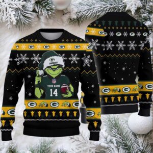 Green Bay Packers Custom Christmas Ugly Sweater