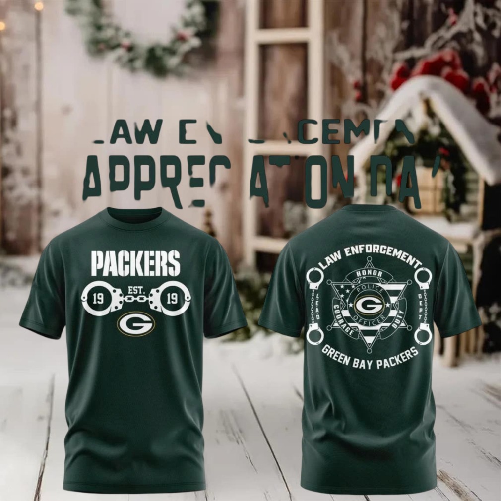 Green Bay Packers Law Enforcement 2025 Honor Duty Police Officer shirt Green Bay Packers Law Enforcement 2025 Honor Duty Police Officer shirt