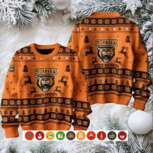 Grizzlys Wolfsburg 2024 Christmas Ugly Sweater