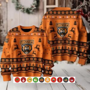 Grizzlys Wolfsburg 2024 Christmas Ugly Sweater