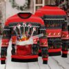 Ho Ho Home For Xmas Ugly Christmas Sweater Red Womens Sweatshirt Ho Ho Home For Xmas Ugly Christmas Sweater Red Womens Sweatshirt
