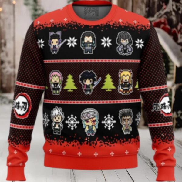 Hashira Demon Slayer Ugly Christmas Sweater