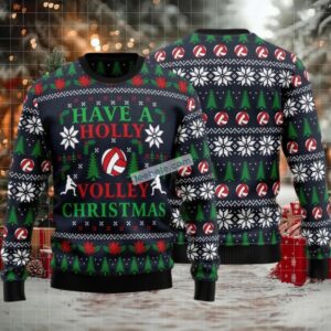 Have A Holly Volley Ugly Christmas Sweater Party