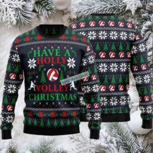 Have A Holly Volley Ugly Christmas Sweater Party