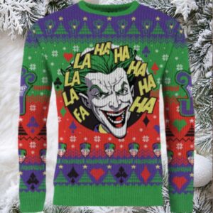Have A Jolly Joker Christmas Ugly Christmas Sweater