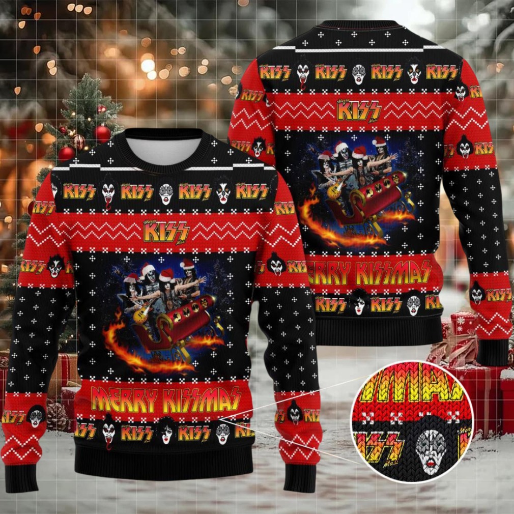 Have Yourself A Merry Little Kissmas Kiss Band 2025 Holiday Ugly Sweater Have Yourself A Merry Little Kissmas Kiss Band 2025 Holiday Ugly Sweater