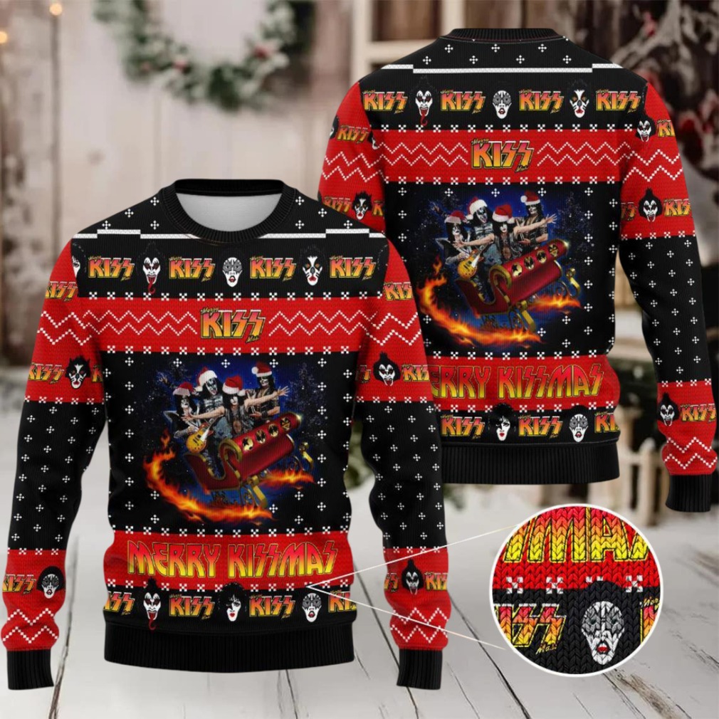 Have Yourself A Merry Little Kissmas Kiss Band 2025 Holiday Ugly Sweater Have Yourself A Merry Little Kissmas Kiss Band 2025 Holiday Ugly Sweater