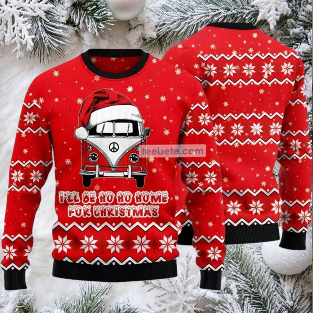 Ho Ho Home For Xmas Ugly Christmas Sweater Red Womens Sweatshirt Ho Ho Home For Xmas Ugly Christmas Sweater Red Womens Sweatshirt