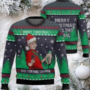 Home Alone Make Your Family Disappear Ugly Christmas Sweater