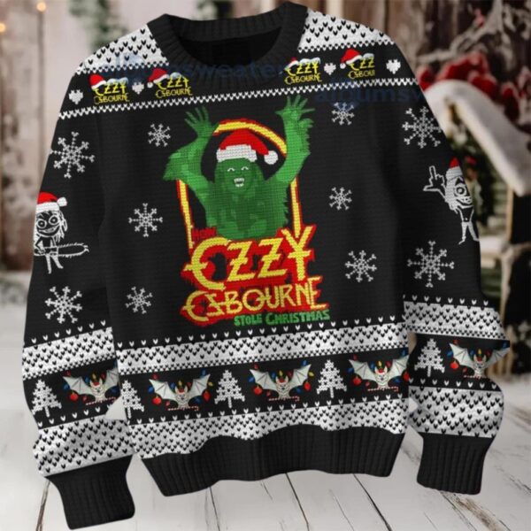 How Ozzy Osbourne Stole Christmas Sweater