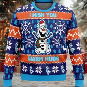 I Wish You Warm Hugs Ugly Christmas Sweater