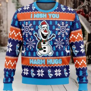 I Wish You Warm Hugs Ugly Christmas Sweater