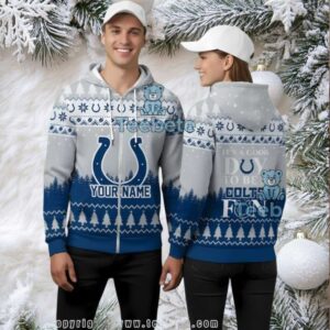 Indianapolis Colts Its A Good Day To Be A Colts Fan Ugly Christmas 3D Hoodie