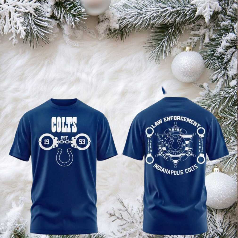 Indianapolis Colts Law Enforcement 2025 Honor Duty Police Officer shirt Indianapolis Colts Law Enforcement 2025 Honor Duty Police Officer shirt