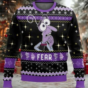 Inside Out – Fear – Ugly Christmas Sweater