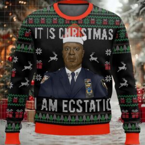 It Is Christmas I Am Ecstatic Ugly Christmas Sweater It Is Christmas I Am Ecstatic Ugly Christmas Sweater