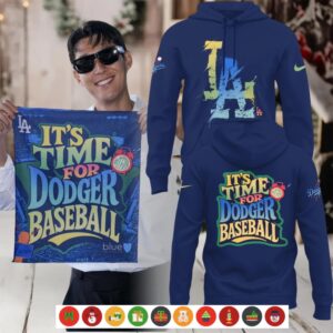 It’s Time For Dodger Baseball Hoodie Shirt