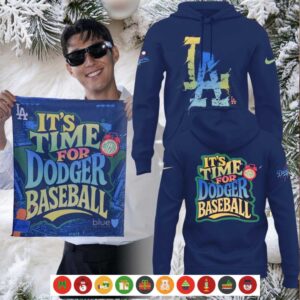 It’s Time For Dodger Baseball Hoodie Shirt