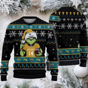 Jacksonville Jaguars Custom Christmas Ugly Sweater