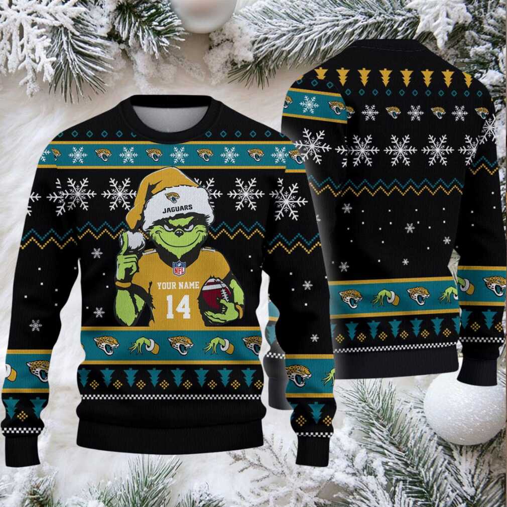 Jacksonville Jaguars Custom Christmas Ugly Sweater Jacksonville Jaguars Custom Christmas Ugly Sweater