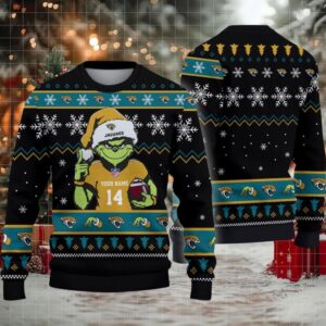 Jacksonville Jaguars Custom Christmas Ugly Sweater
