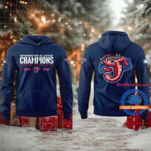 Jacksonville Jumbo Shrimp 2025 International League Champions New Hoodie