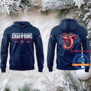 Jacksonville Jumbo Shrimp 2025 International League Champions New Hoodie
