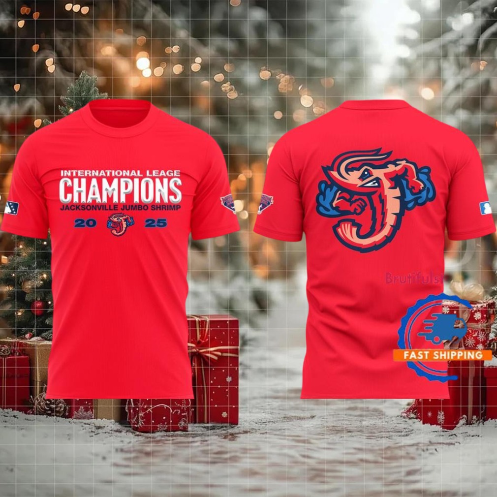 Jacksonville Jumbo Shrimp 2025 International League Champions T Shirt