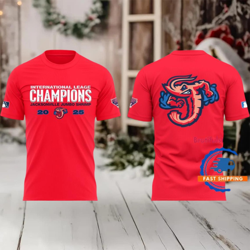 Jacksonville Jumbo Shrimp 2025 International League Champions T Shirt