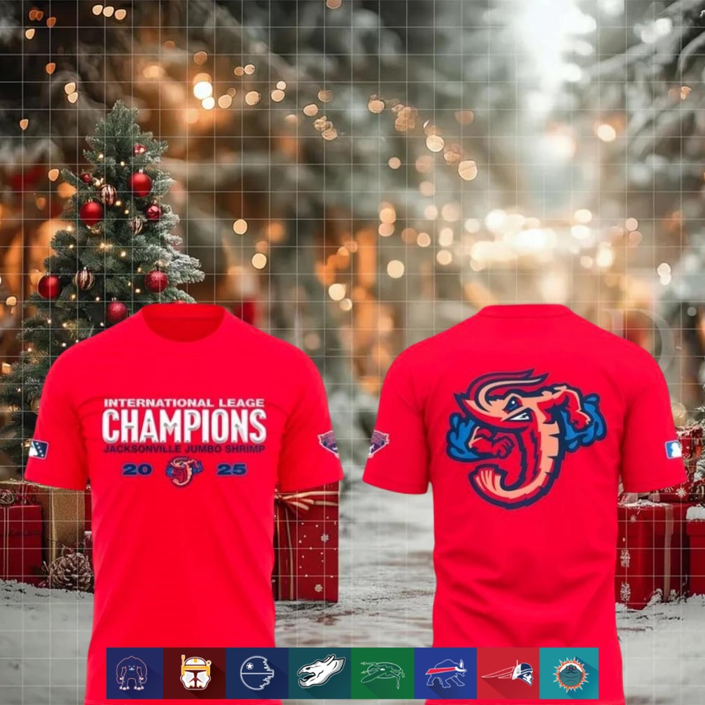 Jacksonville Jumbo Shrimp 2025 International League Champions shirt
