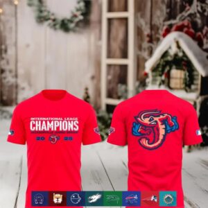 Jacksonville Jumbo Shrimp 2025 International League Champions shirt