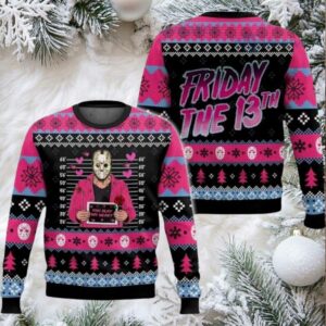 Jason Voorhees Friday The 13th You May Slay My Heart Ugly Christmas Sweater