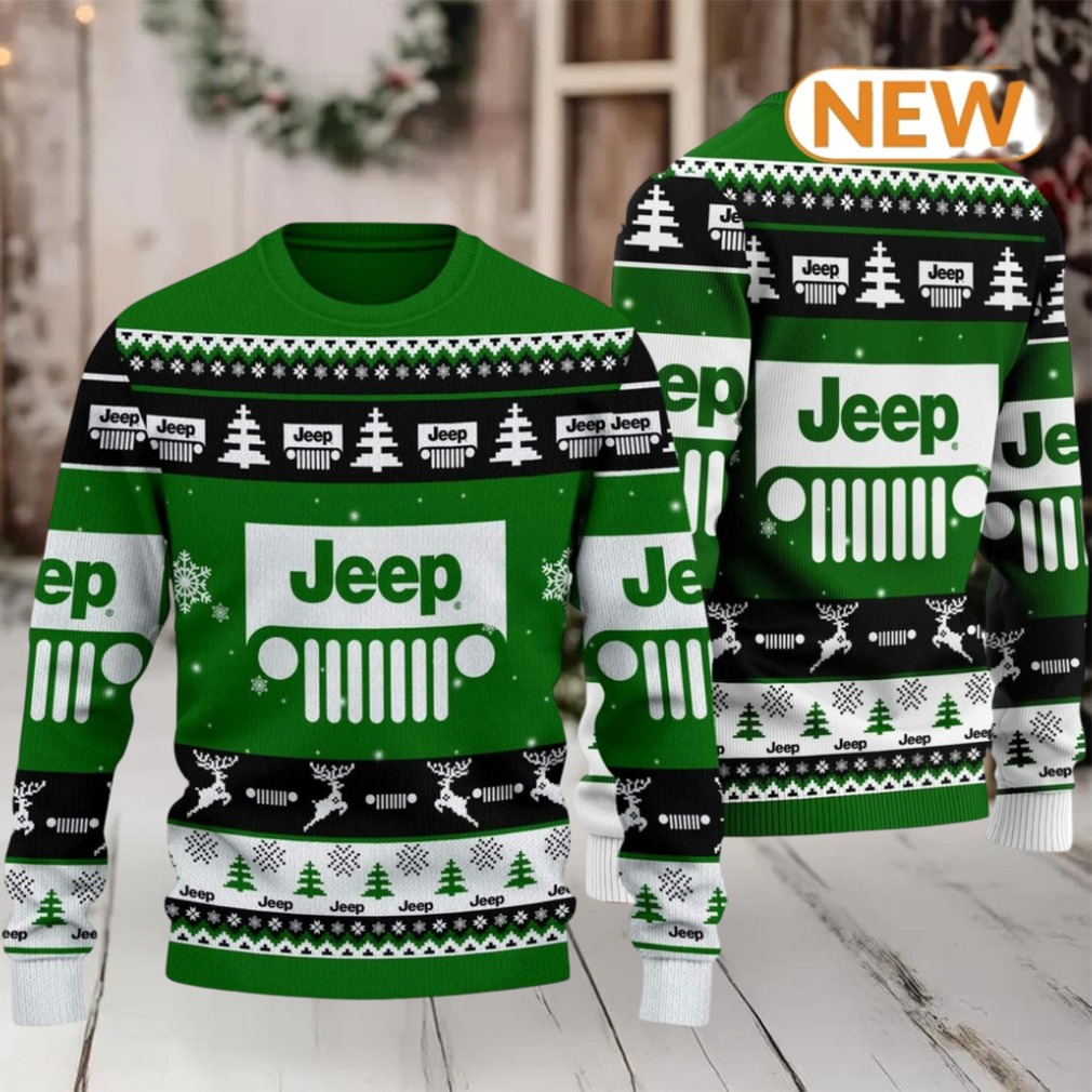 Jeep 2025 Christmas Green Ugly Sweater Jeep 2025 Christmas Green Ugly Sweater