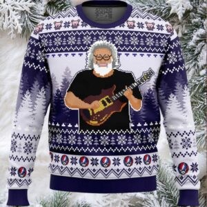 Jerry Garcia Grateful Dead Ugly Christmas Sweater
