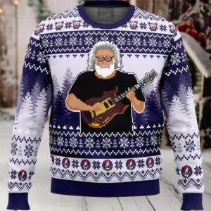 Jerry Garcia Grateful Dead Ugly Christmas Sweater