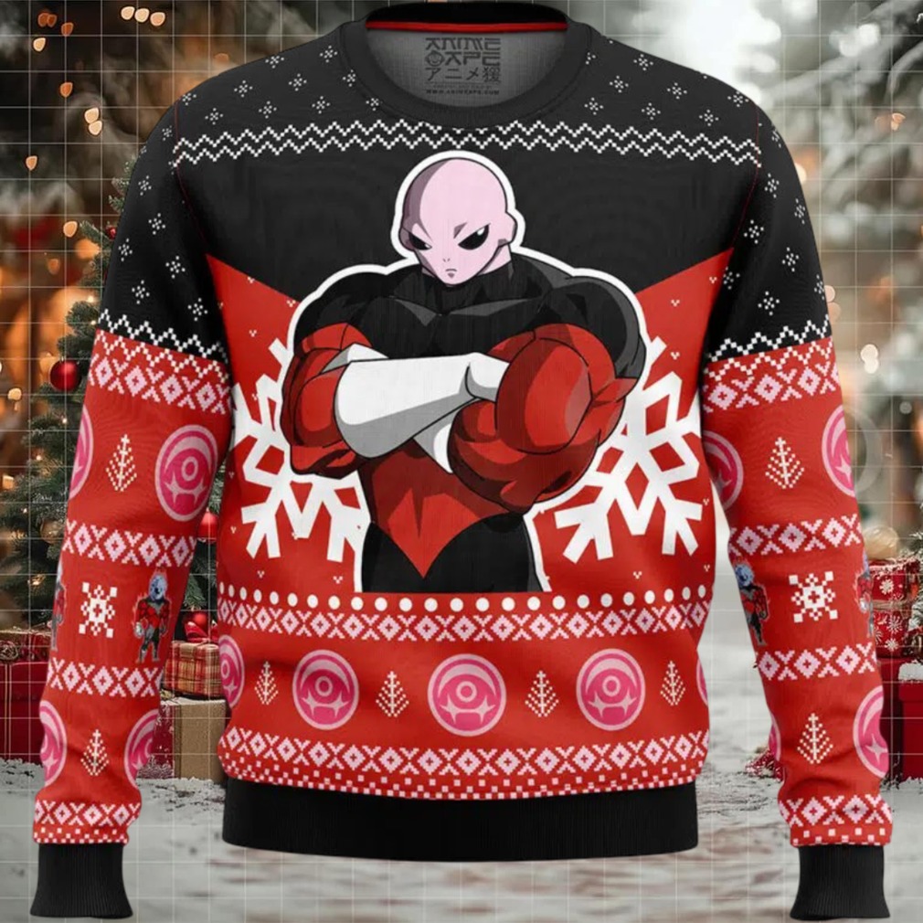 Jiren Dragon Ball Z Ugly Christmas Sweater Jiren Dragon Ball Z Ugly Christmas Sweater