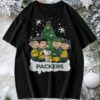 Snoopy and Friends Kansas City Chiefs Merry Christmas Tree Shirt