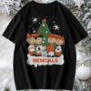 Peanuts Snoopy and Friends Indianapolis Colts Christmas Tree T Shirt