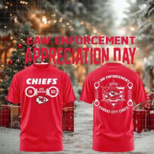 Kansas City Chiefs Law Enforcement 2025 Honor Duty Police Officer shirt