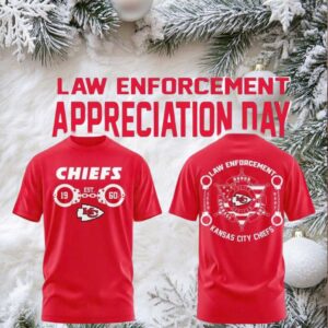 Kansas City Chiefs Law Enforcement 2025 Honor Duty Police Officer shirt