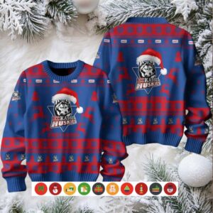 Kassel Huskies 2024 Christmas Ugly Sweater
