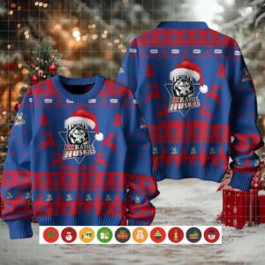 Kassel Huskies 2024 Christmas Ugly Sweater