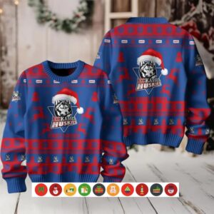 Kassel Huskies 2024 Christmas Ugly Sweater