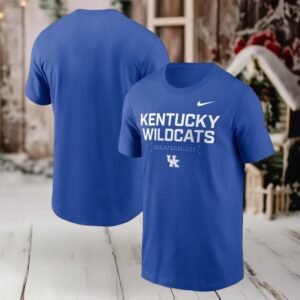 Kentucky Wildcats Nike 2025 Courtside Basketball Performance shirt