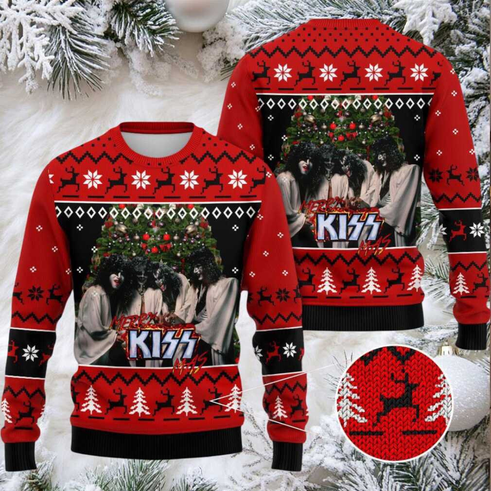 Kiss Band 3D Ugly Sweater, Kissmas For Fans Kiss Band 3D Ugly Sweater, Kissmas For Fans