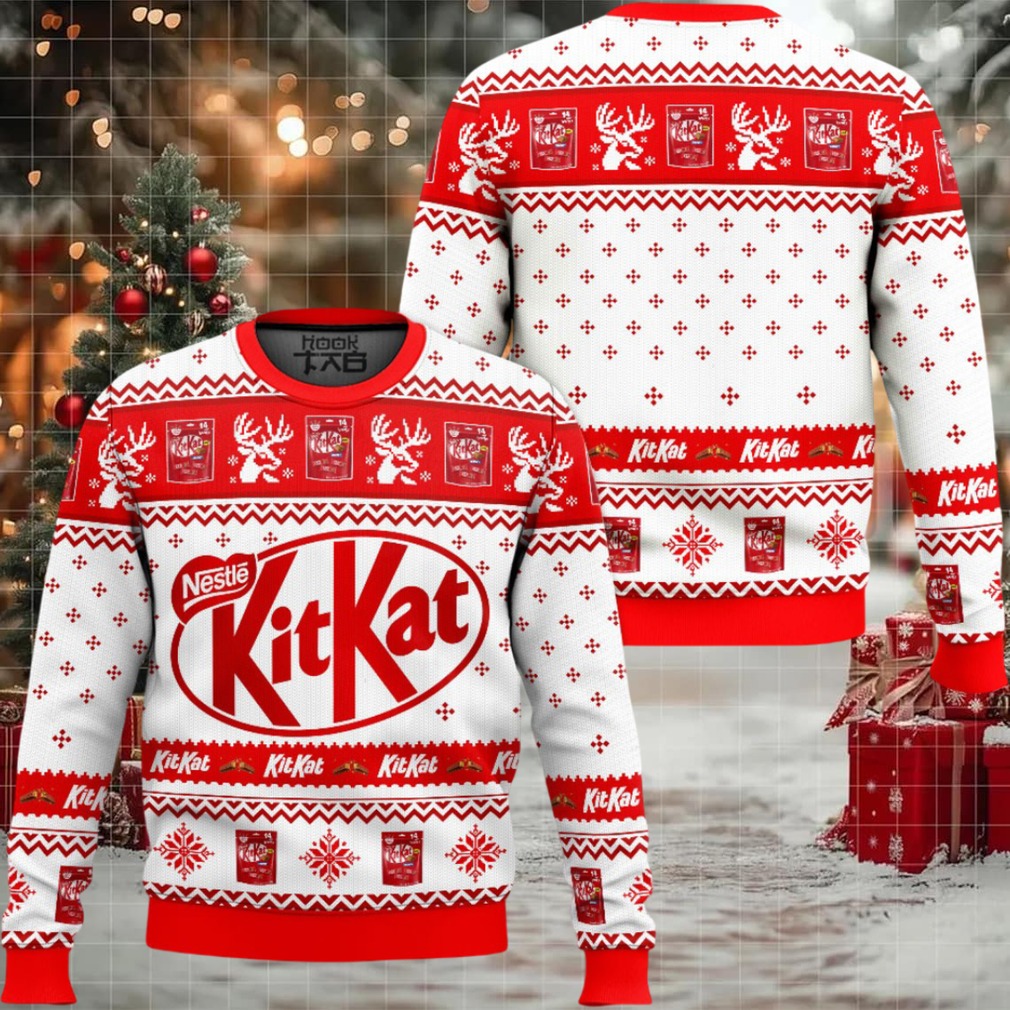 Kit Kat Ugly Christmas Sweater Kit Kat Ugly Christmas Sweater