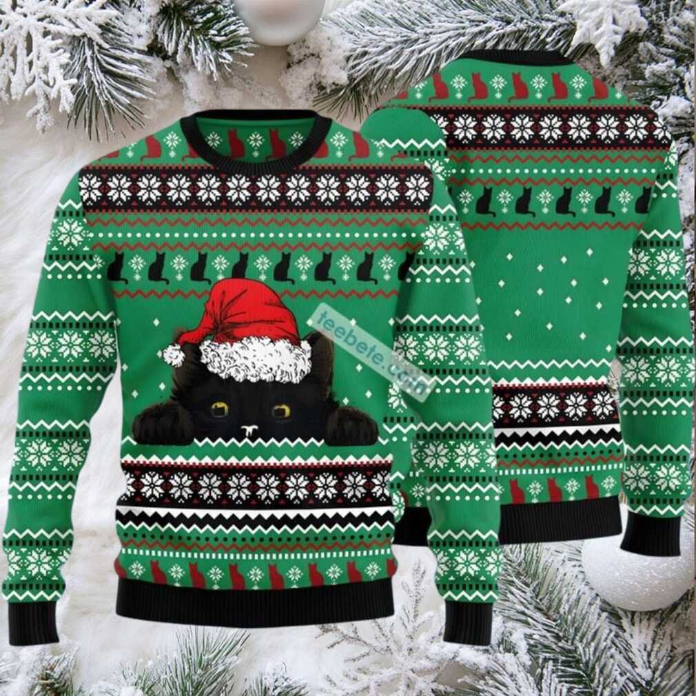 Kittens Playing With Snow Ugly Christmas Sweater Green Plus Size Kittens Playing With Snow Ugly Christmas Sweater Green Plus Size