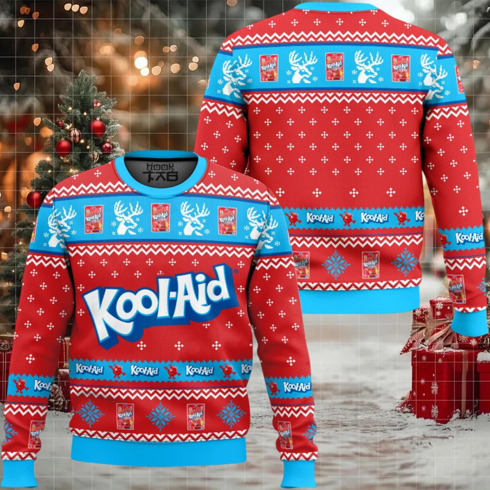 Kool Aid Ugly Christmas Sweater Kool Aid Ugly Christmas Sweater